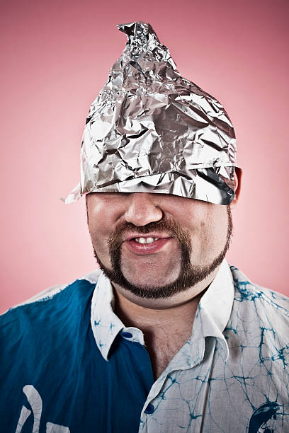 tin-foiled-man-picture-id174706398